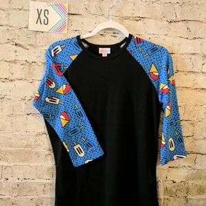 LuLaRoe Americana Randy Top